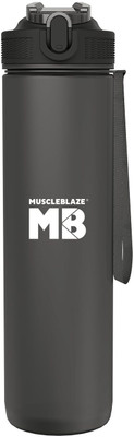 MUSCLEBLAZE 1000 ml Plastic Sipper(Pack of 1, Black)
