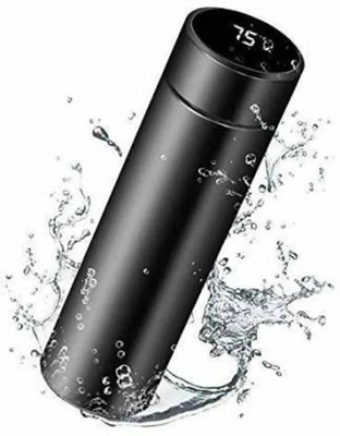 Desithat 500 ml Steel Bottle(Pack of 1, Black)