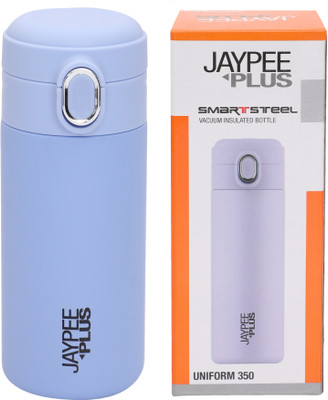 Jaypee Plus 350 ml Steel Bottle(Pack of 1, Blue)
