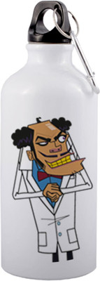 COLOR YARD 600 ml Aluminium Sipper(Pack of 1, White)