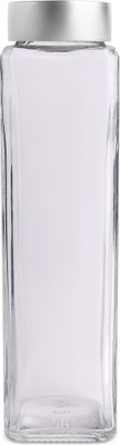 CROCO JAR 750 ml Glass Bottle(Pack of 2, Clear)