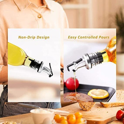 RITKRU 500 ml Cooking Oil Dispenser Set(Pack of 3)
