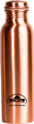 jaipur kala kendra Premium Copper Water Bottle Leak Proof and BPA Free 950 ml Bottle(Pack of 1, Copper, Copper)