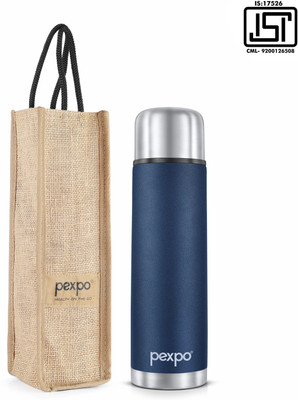 pexpo 750 ml Steel Flask(Pack of 1, Blue)