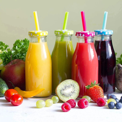 Avastro 250 ml Glass Shaker(Pack of 4, Multicolor)