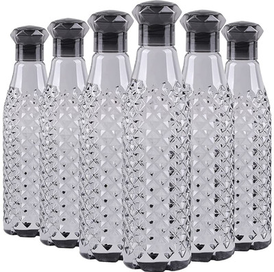 Anzal 1000 ml Plastic Bottle(Pack of 1, Black)