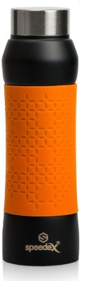 SPEEDEX Stainless Steel Sports Water Bottle for Office Home Gym Leak Proof & BPA Free 750 ml Bottle(Pack of 1, Orange, Steel)