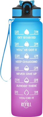 CANWELL 1000 ml Plastic Bottle(Pack of 1, Multicolor)