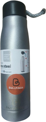 Bullfinch 550 ml Steel Bottle(Pack of 1, Grey)