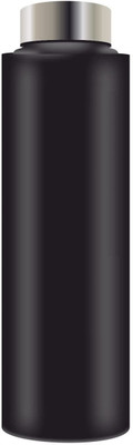 Dynore 900 ml Steel Bottle(Pack of 1, Black)