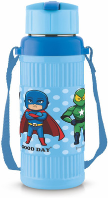 Good Day 410 ml PET Sipper(Pack of 1, Light Blue)