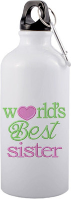 EchoPrints 650 ml Aluminium Sipper(Pack of 1, White)