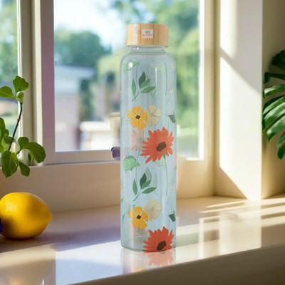 Heart Home 750 ml Glass Bottle(Pack of 1, Multicolor)