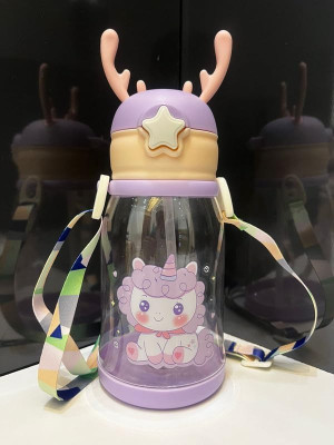 YK INTERNATIONALS 600 ml Plastic Sipper(Pack of 1, Purple)