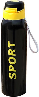AKR Double Wall Leak Proof Vacuum Insulated Hot & Cold Thermosteel Flask 500 ml Flask(Pack of 1, Black, Steel)