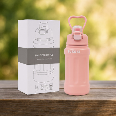 Bella n Bloom 750 ml Stainless Steel Flask(Pack of 1, Pink)
