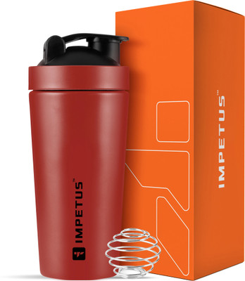 impetus 700 ml Steel Shaker(Pack of 1, Red)