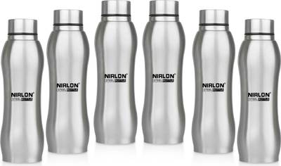 NIRLON Ozone Stainless Steel Single Wall Water Bottle/Fridge Refrigerator Bottle 1000 ml Bottle