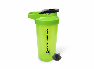 formulaproX Nutrition 700 ml Plastic Shaker(Pack of 1, Green)