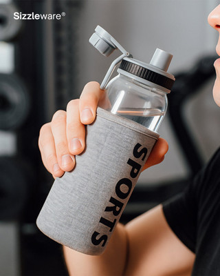 Sizzle 700 ml Glass Bottle(Pack of 1, Clear)