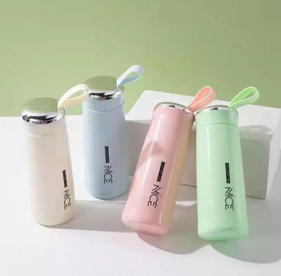 AuraBizz 400 ml Glass Bottle(Pack of 1, Multicolor)