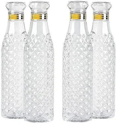WALLOPH 1000 ml PET Bottle(Pack of 4, Clear)