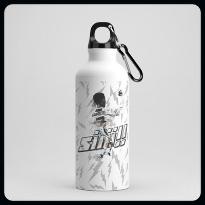 Trendblend 600 ml Aluminium Sipper(Pack of 1, White)