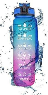 Paradox 1000 ml Plastic, Silicone Bottle(Pack of 1, Multicolor)