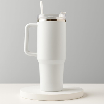 VOCO 1200 ml Stainless Steel Sipper(Pack of 1, White)