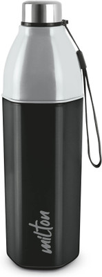 MILTON 1120 ml Plastic Bottle(Pack of 1, Black, Grey)