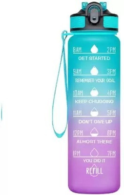 Inaayat Enterprises 500 ml Steel Bottle(Pack of 1, Green)