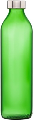 CTAN INTERNATIONAL Each Green Glass water bottle, with Leak-Proof Airtight 1000 ml Bottle(Pack of 1, Green, Plastic)