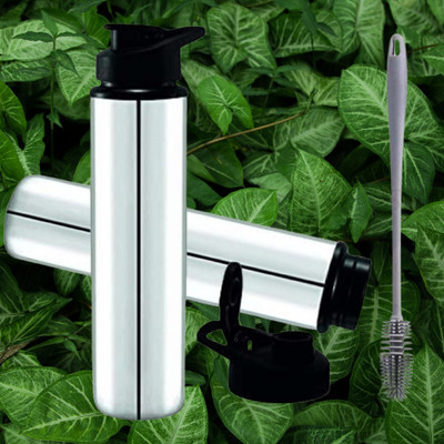 SR IMPEX 1000 ml Stainless Steel Bottle(Pack of 1, Silver)