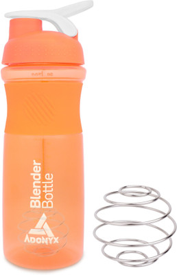 ADONYX 750 ml Plastic Shaker(Pack of 1, Orange)