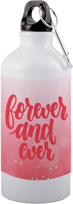 AP creation 750 ml Aluminium Bottle(Pack of 1, White)