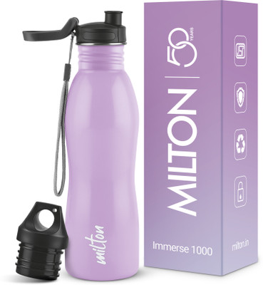 MILTON 750 ml Steel Bottle(Pack of 1, Purple)