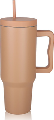 MOOZICO 1200 ml Steel Sipper(Pack of 1, Light Brown)