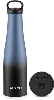 pexpo 600 ml Steel Flask(Pack of 1, Grey)