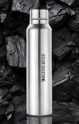 Blend Buzz 1000 ml Steel Sipper(Pack of 1, Silver)