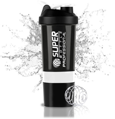 TRUE INDIAN 500 ml Plastic Shaker(Pack of 1, White)