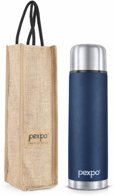 pexpo 500 ml Steel Flask(Pack of 1, Blue)
