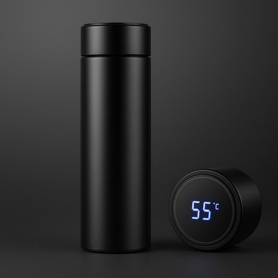 SVA 500 ml Stainless Steel Flask(Pack of 1, Black)