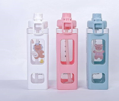 DHANVI ENTERPRISE 700 ml Plastic Bottle(Pack of 1, Multicolor)