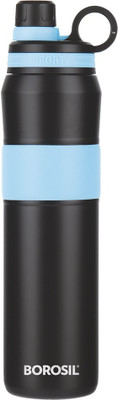 BOROSIL 800 ml Steel Bottle(Pack of 1, Blue)