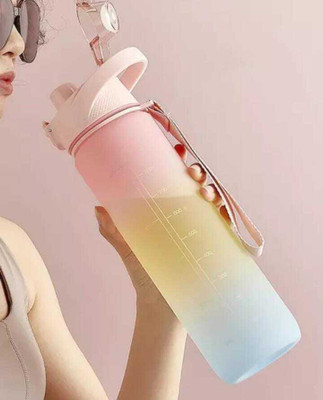 Ecodex 1000 ml Plastic Sipper(Pack of 1, Multicolor)