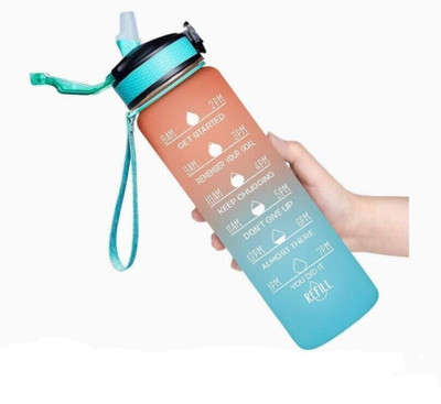 Neelmohi 1000 ml Plastic Bottle(Pack of 1, Multicolor)