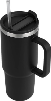 Homizzy 1200 ml Steel Bottle(Pack of 1, Black)