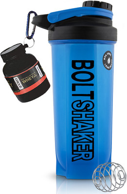 Dassio 700 ml Plastic Shaker(Pack of 2, Blue)