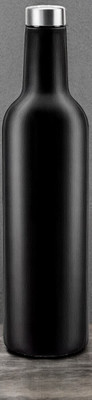 3D METRO SUPER STORE 750 ml Steel Flask(Pack of 1, Black)