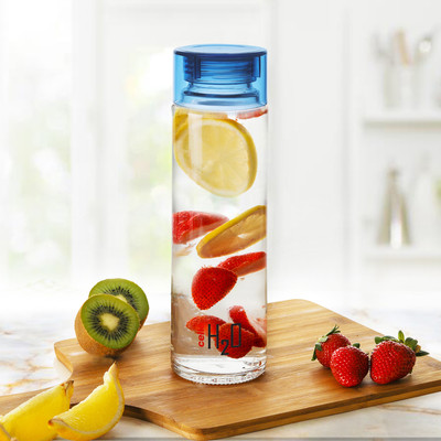 cello 920 ml Glass Bottle(Pack of 1, Blue)